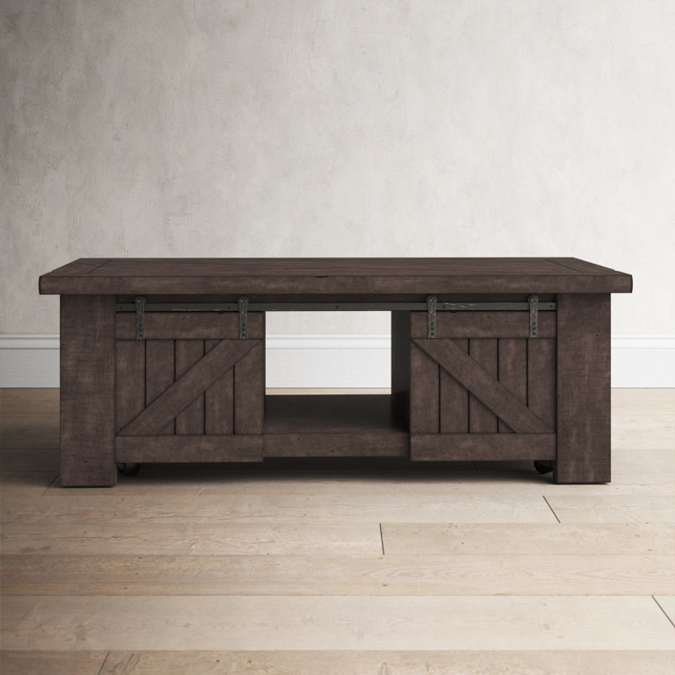 Birch Lane™ Sherree Solid Wood Lift Top Coffee Table with Storage & Reviews Wayfair